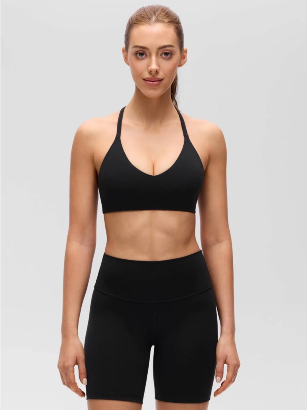Butterluxe Thin Straps Racerback Sports Bra